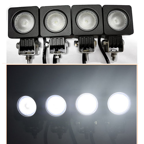 Einfeben Rechteck LED Arbeitsscheinwerfer IP67 Wasserdicht 12V 24V LED  Scheinwerfer für LKW,Offroad, SUV, ATV,traktor Rückfahrscheinwerfer (48W 4  Stück) : : Auto & Motorrad