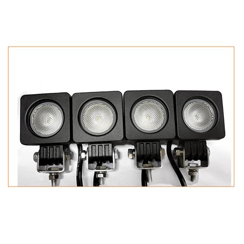 E-geprüfter LED Hauptscheinwerfer mit Scheibenheizung 12/24V und